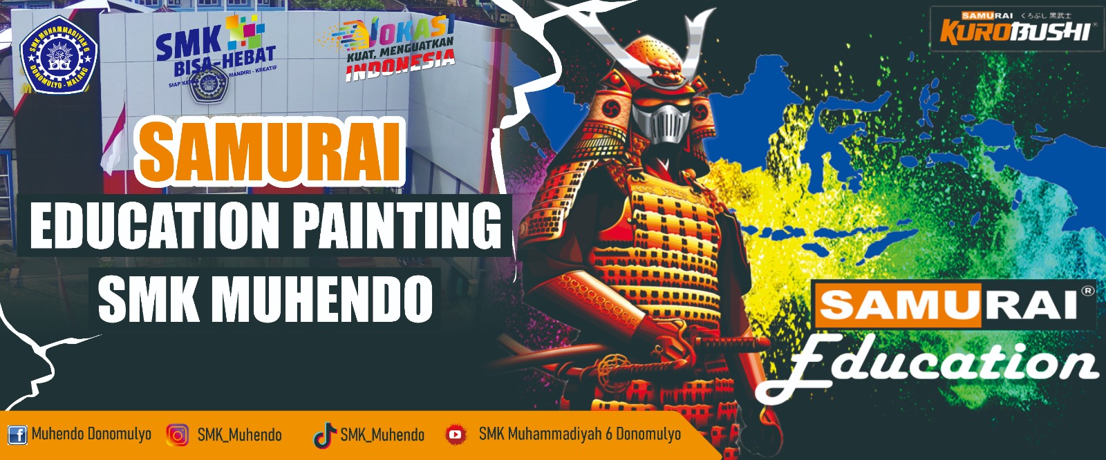 SAMURAI PAINTING EDUCATION SMK MUHENDO